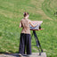 x‑Pod Pro™ Portable Walnut Standing Desk