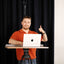 x‑Pod Pro™ Portable Walnut Standing Desk
