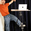 x‑Pod Pro™ Portable Walnut Standing Desk