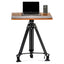 x‑Pod Pro™ Portable Walnut Standing Desk