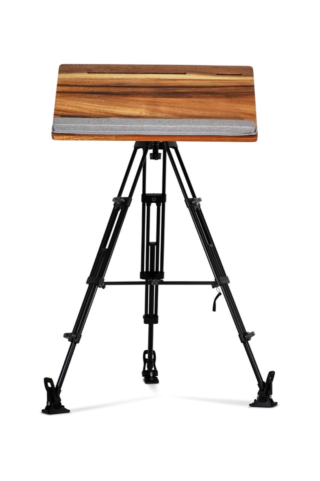 x‑Pod Pro™ Portable Walnut Standing Desk