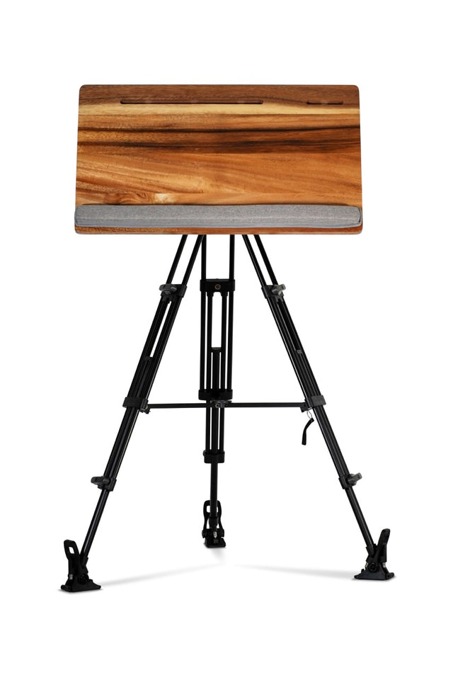 x‑Pod Pro™ Portable Walnut Standing Desk