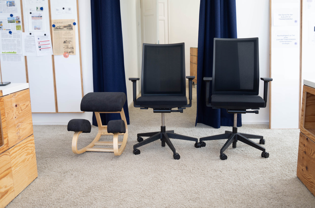 Kneeling Chair VS Regular Office Chair VILNO