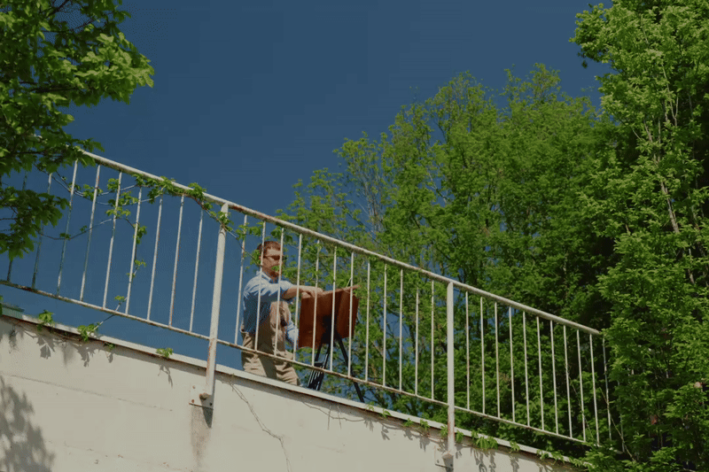 Your balcony office.